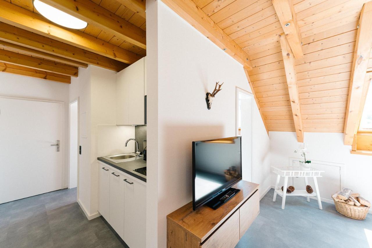 Moderne 2 Zi.Fewo Blackforest Art Naehe Freiburg Simonswald Bagian luar foto
