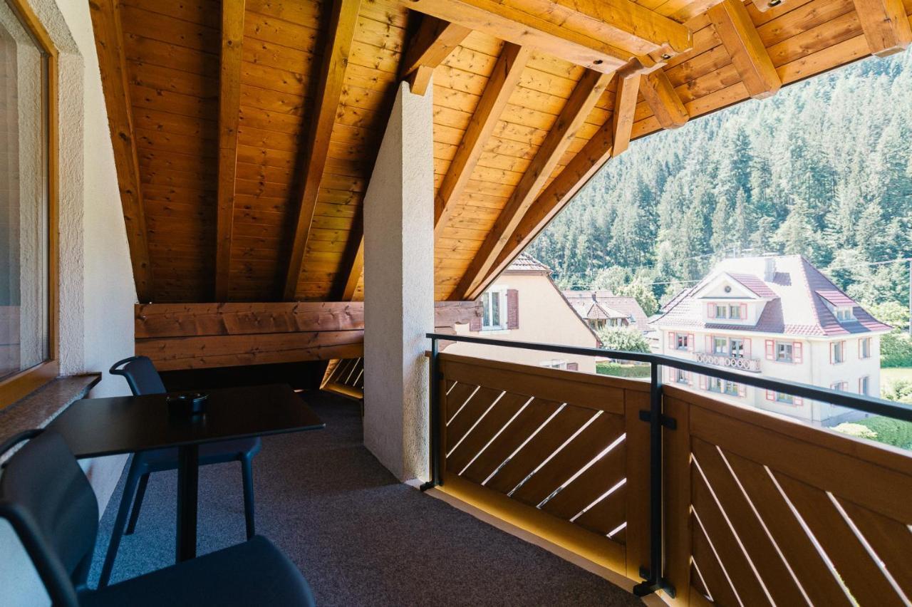 Moderne 2 Zi.Fewo Blackforest Art Naehe Freiburg Simonswald Bagian luar foto